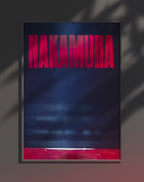 Poster dynamique "AYA" – version animée dans cadre, effet vivant, ton rouge